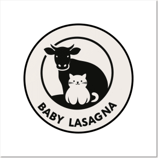 baby lasagna logo Posters and Art